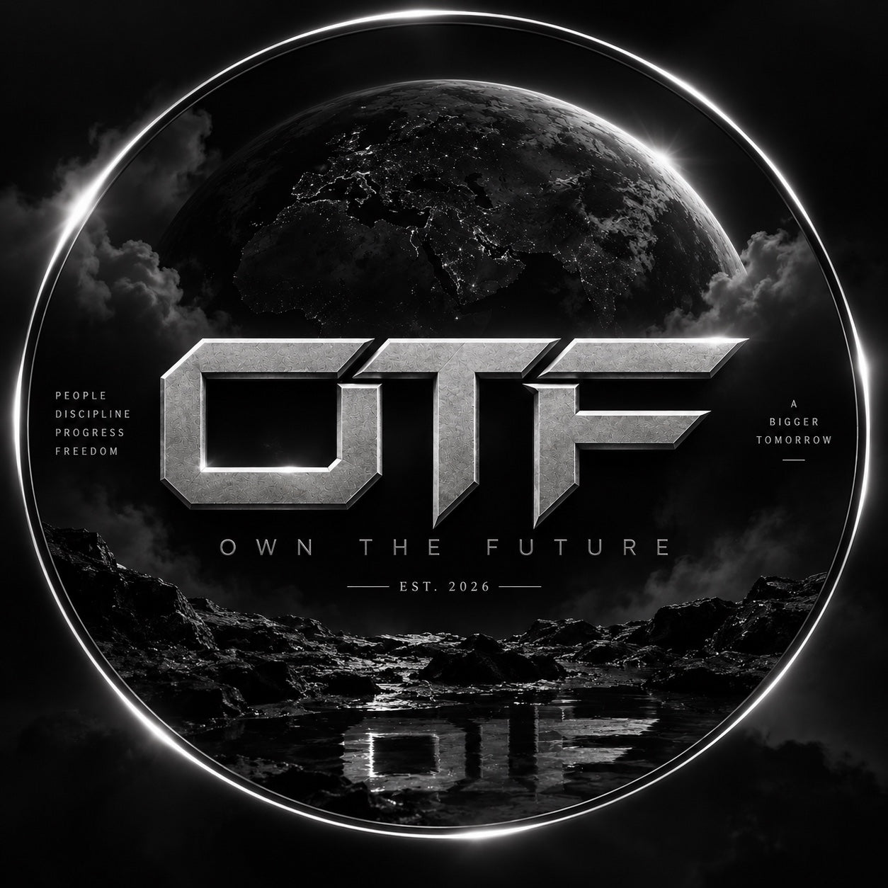 Own The Future brand artwork